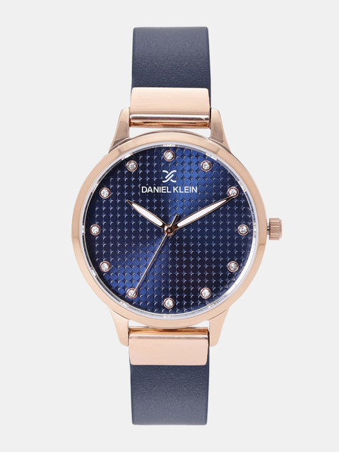 

Daniel Klein Premium Women Navy Blue Analogue Watch 12039-6