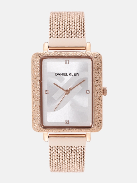 

Daniel Klein Premium Women Silver-Toned Analogue Watch DK12072-2