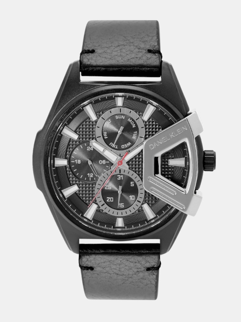 

Daniel Klein Exclusive Men Black Analogue Watch 12158-4