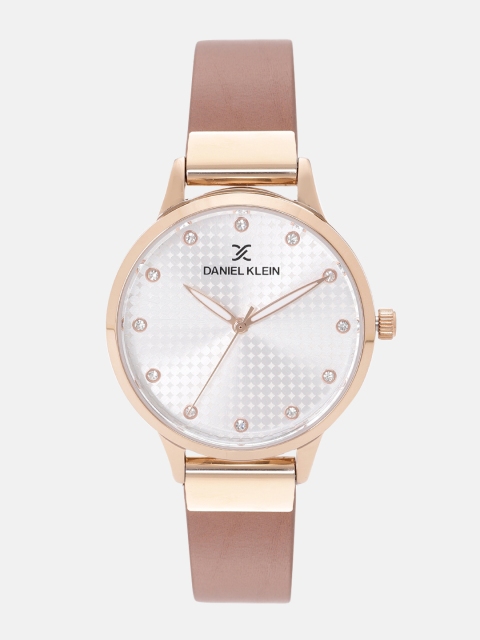 

Daniel Klein Premium Women Silver-Toned Analogue Watch 12039-4