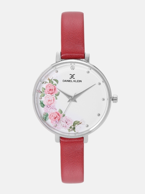 

Daniel Klein Trendy Women White Analogue Watch 12038-4