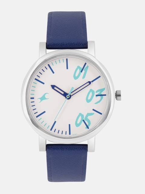 

Fastrack Women White Solid Analogue Watch 68010SL05