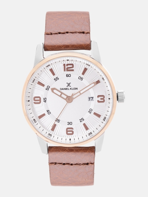 

Daniel Klein Men Silver-Toned Analogue Watch DK11755-2