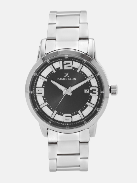 

Daniel Klein Men Black & White Analogue Watch DK11748-4