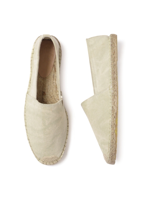 

WROGN Men Olive Green & Beige Espadrilles