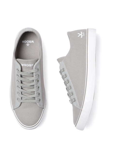 

WROGN Men Grey Sneakers