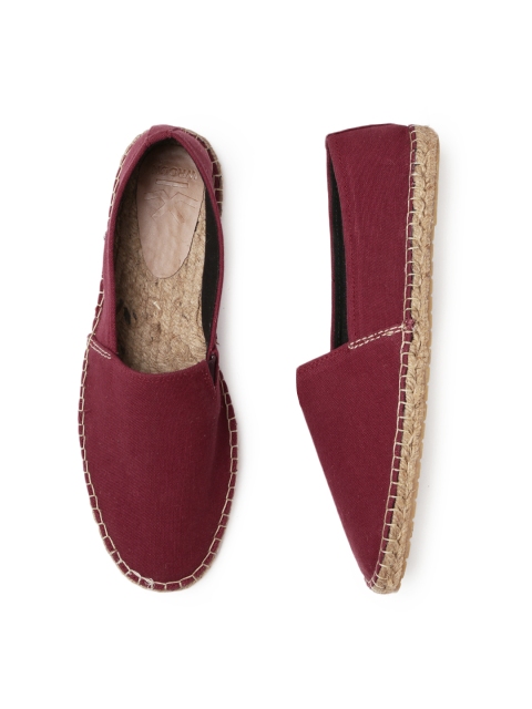 

WROGN Men Maroon Espadrilles