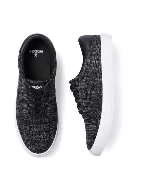 

WROGN Men Black Sneakers