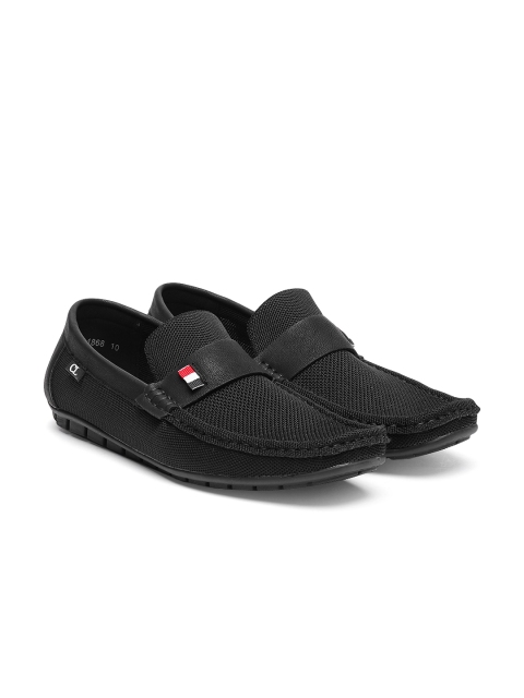 

Carlton London Men Black Loafers