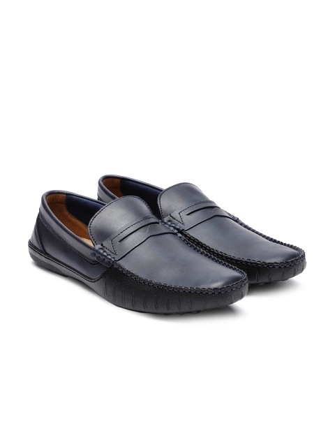 

Carlton London Men Navy Blue Loafers
