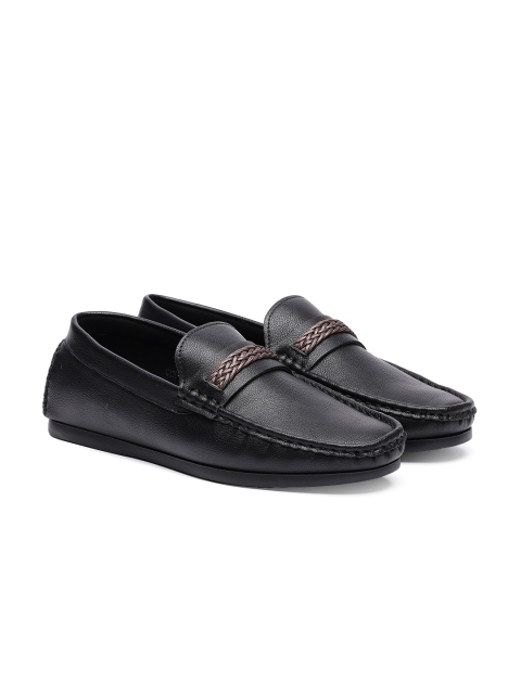 

Carlton London Men Black Loafers
