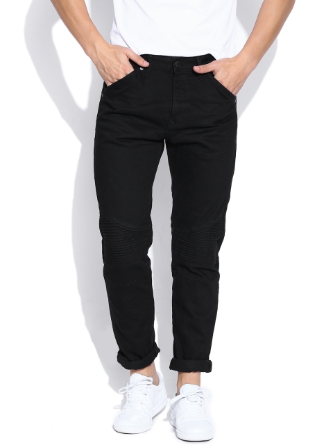 

Jack & Jones Black High-Rise Erik Anti Fit Jeans
