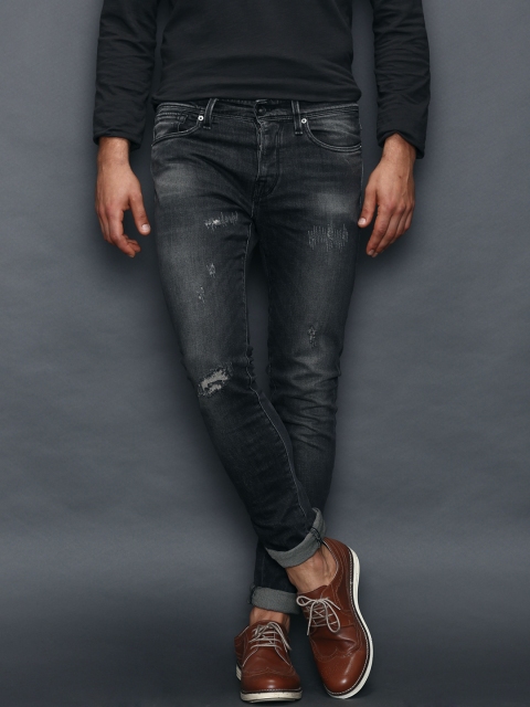 

SELECTED Black One Fabios 1372 Slim Jeans