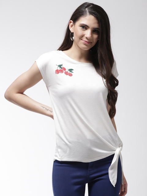 

Marks & Spencer Women White Solid Top