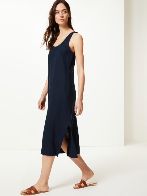 

Marks & Spencer Women Navy Blue Bodycon Dress
