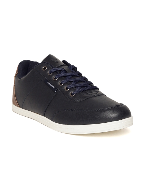 

Allen Solly Men Navy Blue Solid Sneakers