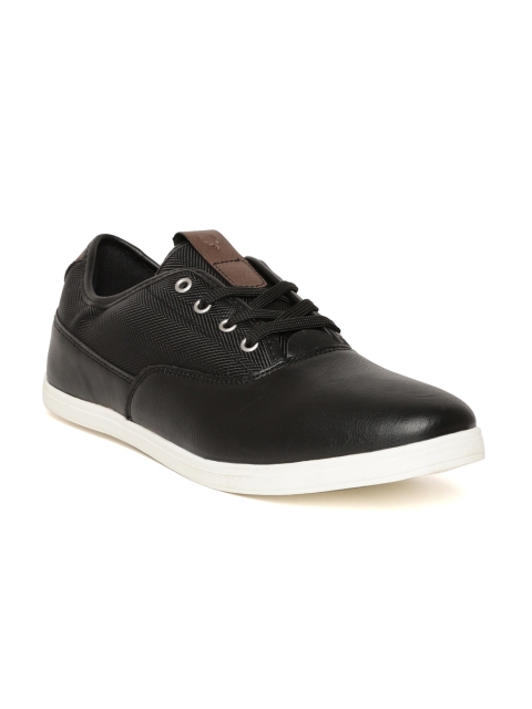 

Allen Solly Men Black Patterned Sneakers