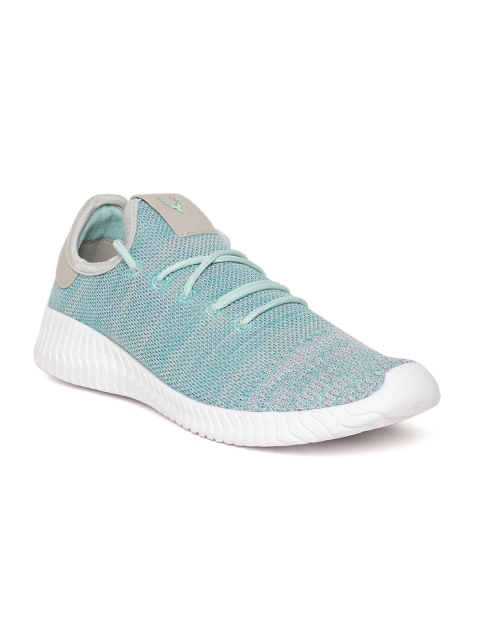 

Allen Solly Men Sea Green Woven Design Sneakers