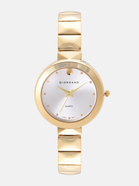 

GIORDANO Women Silver-Toned Analogue Watch C2202-33