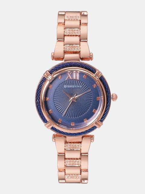 

GIORDANO Women Navy Blue Analogue Watch C2122-44