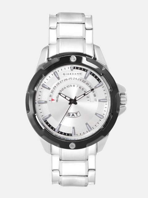 

GIORDANO Men Silver-Toned Analogue Watch C1127-22