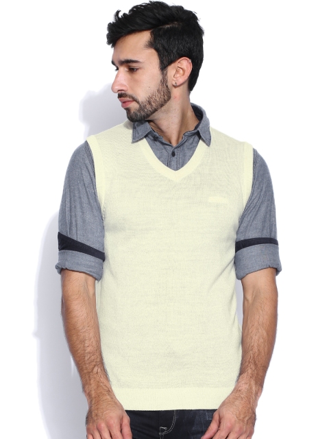 

Pepe Jeans Off-White Sleeveless Sweater