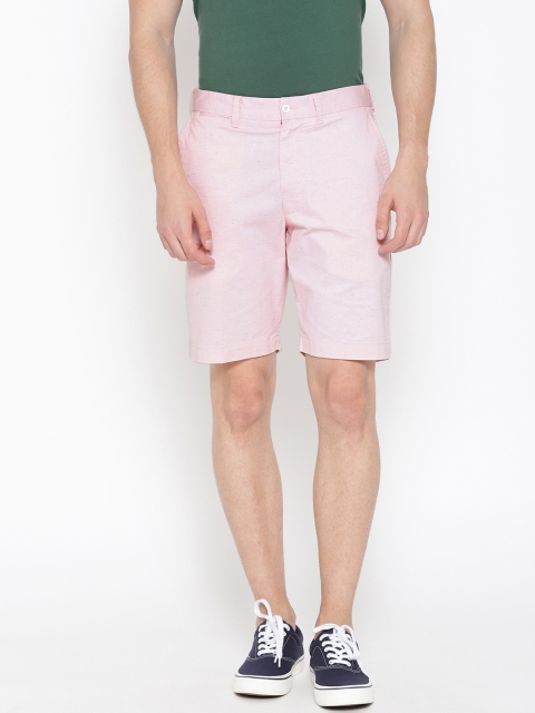 

Marks & Spencer Men Pink Solid Regular Shorts