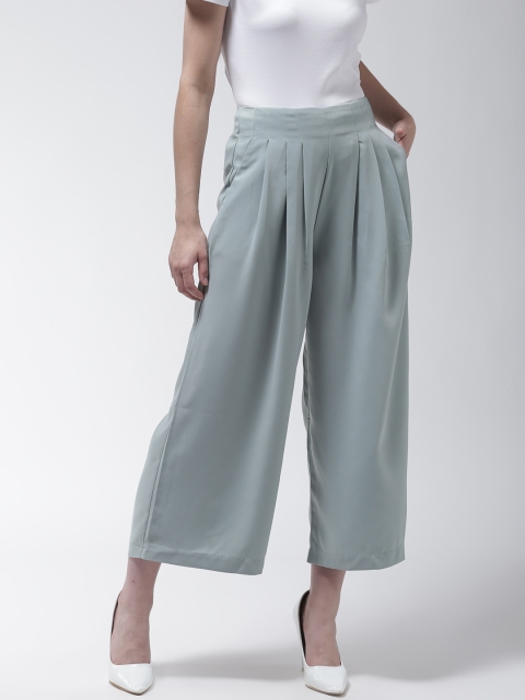 

Madame Women Green Solid Palazzos