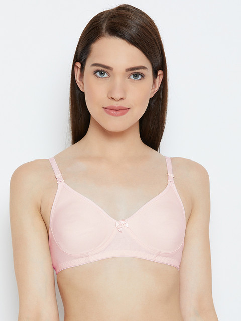 

Lady Lyka Peach-Coloured Solid Non-Wired Non Padded Everyday Bra ENTIZER-11