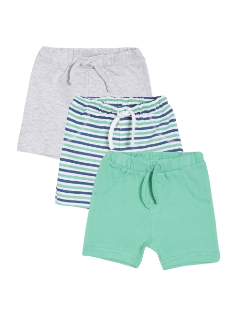 

MINI KLUB Boys Pack of 3 Regular Fit Shorts, Multi