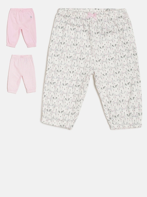 

MINI KLUB Kids Multicoloured Pack Of 3 Track Pants, Multi