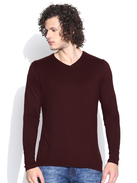 

Blackberrys Wine-Coloured T-shirt, Burgundy