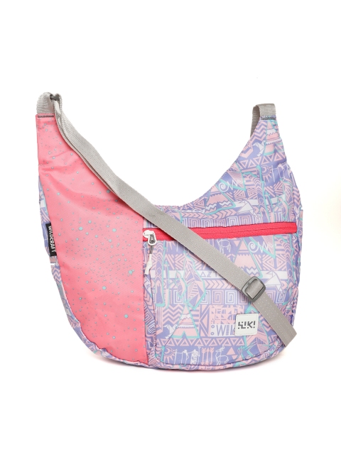 

Wildcraft Unisex Purple & Pink Printed Sling Bag