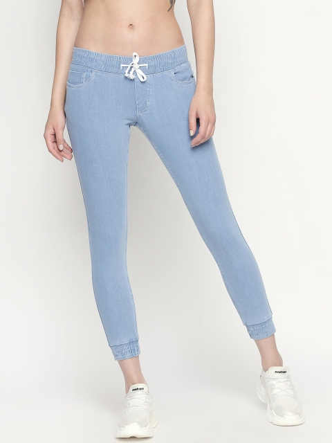 

High Star Women Blue Slim Fit Mid-Rise Clean Look Stretchable Jeans