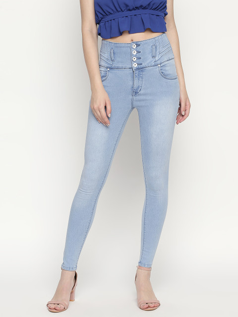 

High Star Women Blue Slim Fit Jeans