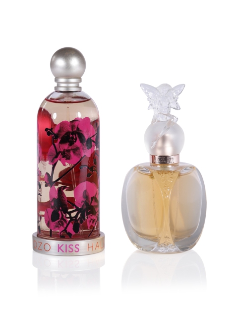 

Anna Sui Women Flight of Fancy EDT + J DEL POZO Kiss EDT Special Edition Gift Set, Gold