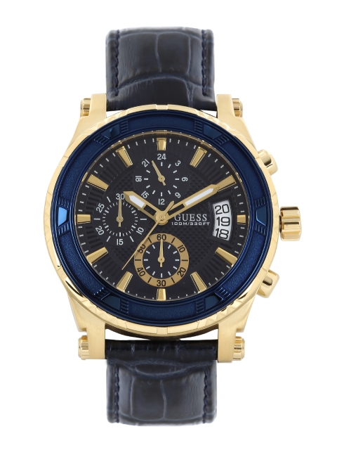 

GUESS Men Navy Dial Chronograph Watch W0673G2, Navy blue