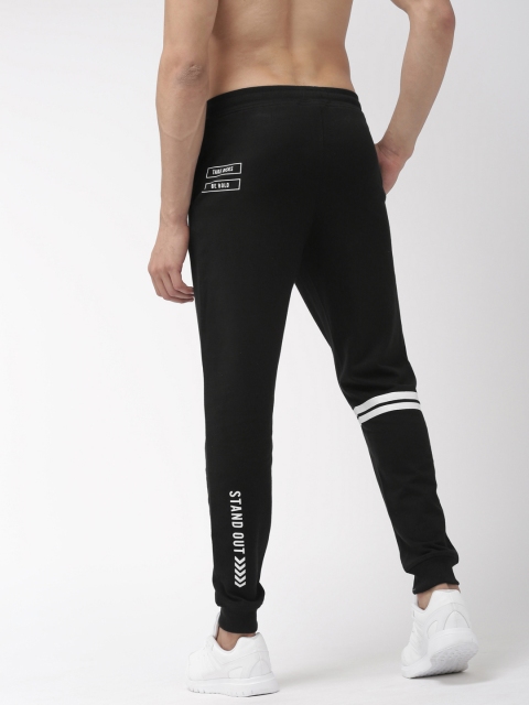 

Harvard Men Black Solid Regular Fit Joggers