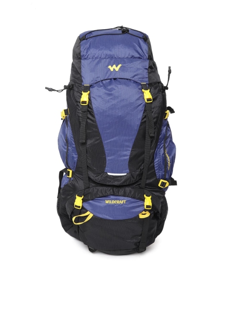 

Wildcraft Unisex Navy Blue & Black Trailblazer 60 Rucksack