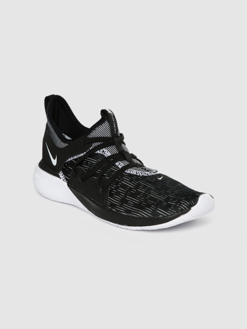 

Nike Women Black & White FLEX CONTACT 3 Running Shoes