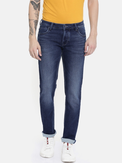 

Lawman pg3 Men Blue Slim Fit Mid-Rise Clean Look Stretchable Jeans