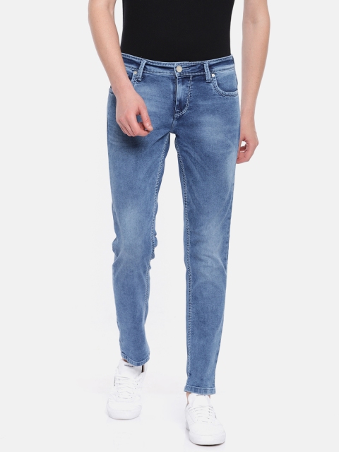 

Lawman pg3 Men Blue Slim Fit Mid-Rise Clean Look Stretchable Jeans
