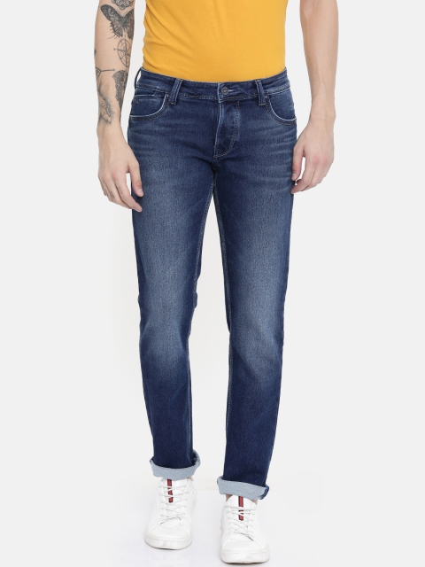 

Lawman pg3 Men Blue Slim Fit Mid-Rise Clean Look Stretchable Jeans