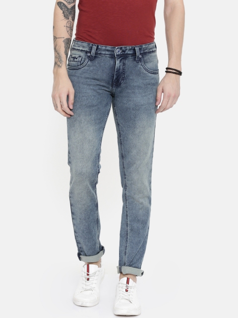 

Lawman pg3 Men Blue Slim Fit Low-Rise Clean Look Stretchable Jeans