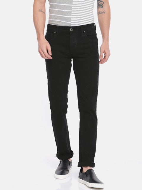 

Lawman pg3 Men Black Slim Fit Low-Rise Clean Look Stretchable Jeans