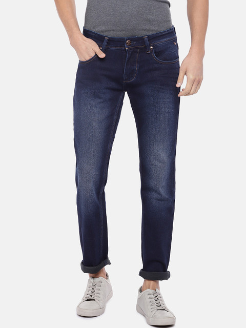

Lawman pg3 Men Blue Slim Fit Low-Rise Clean Look Stretchable Jeans
