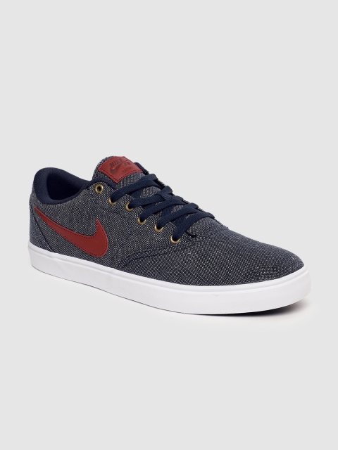 

Nike Unisex Blue SB CHECK SOLAR Premium Skateboarding Shoes