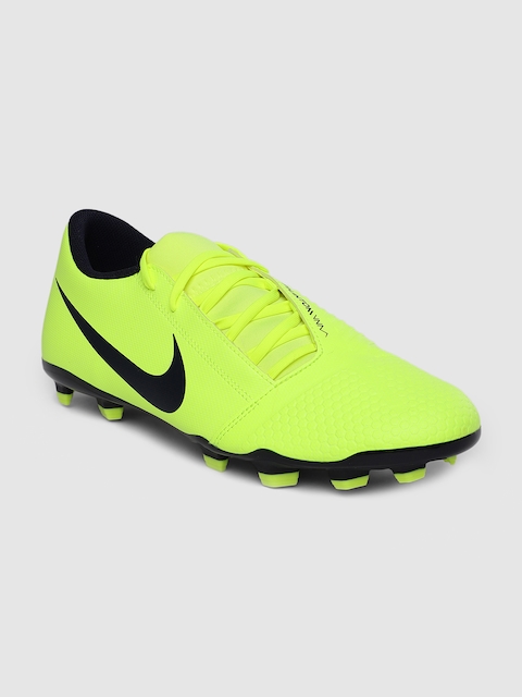Nike Unisex Fluorescent Green Synthetic Football Shoes