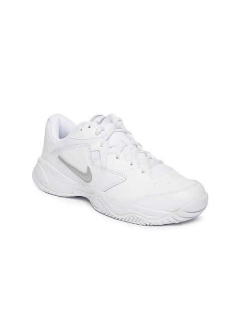 

Nike Women White COURT LITE 2 Leather Tennis Shoes