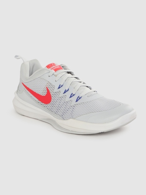 

Nike Men Grey Woven Design Legend Trainer Shoes